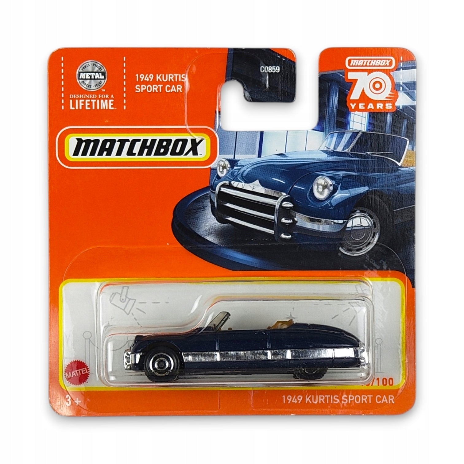 Matchbox - 1949 Kurtis Sport Car