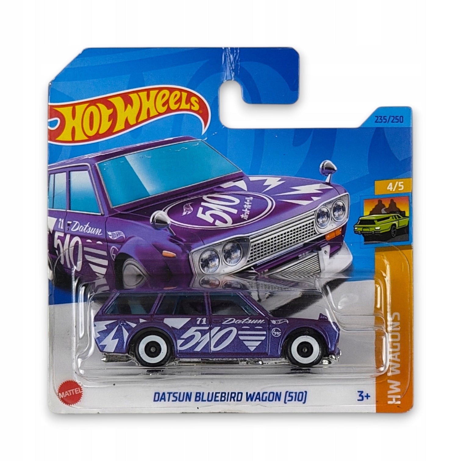 Hot Wheels - Datsun Bluebird Wagon 510 OUTLET Uszkodzony Blister